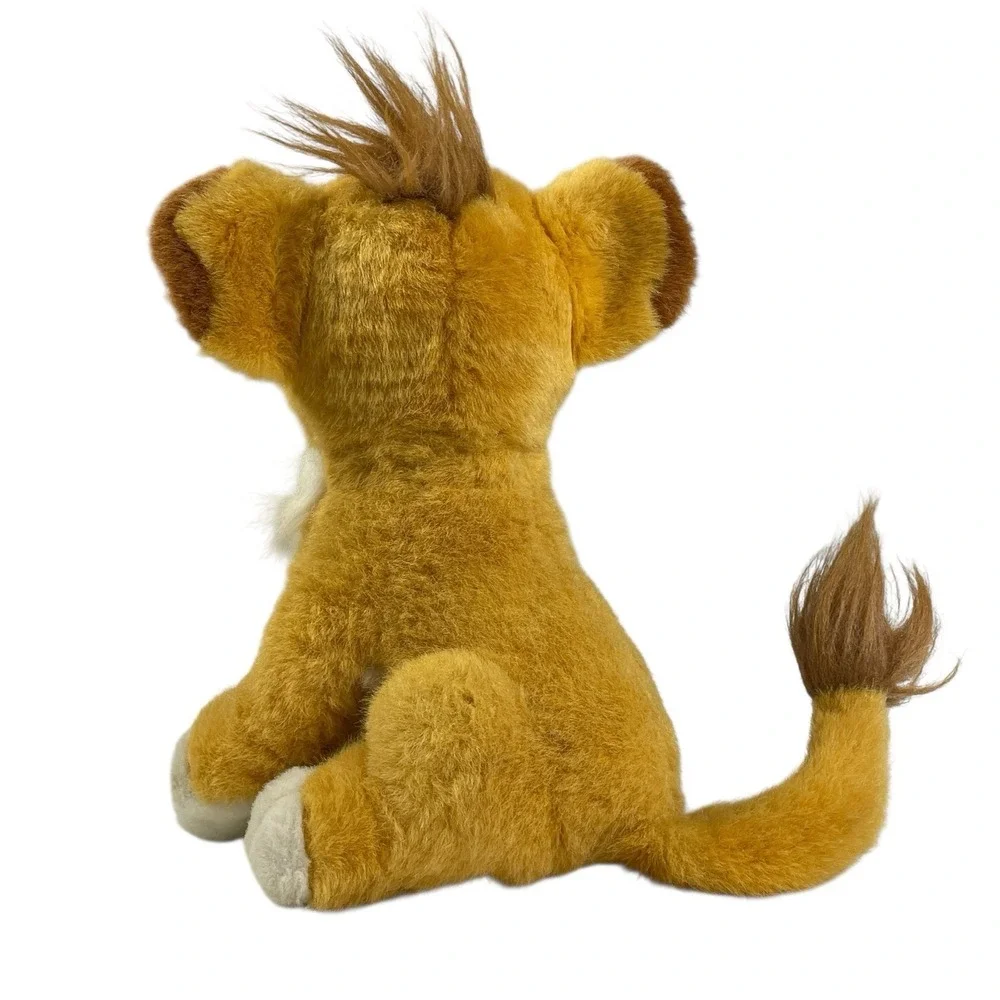 Vintage Simba Plush Disney 1993 Mattel The Lion King Soft Lion Cub Toy